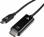 USB C to HDMI Adapter V7 V7UCHDMI-1M 1 m Black