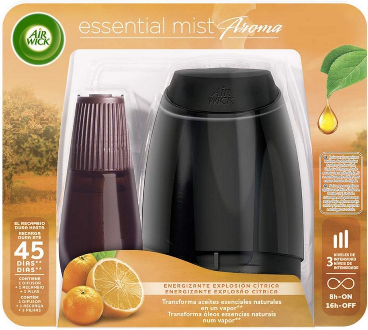 Désodorisant Essential Mist Vanille & Framboise AIR WICK : le diffuseur à  Prix Carrefour