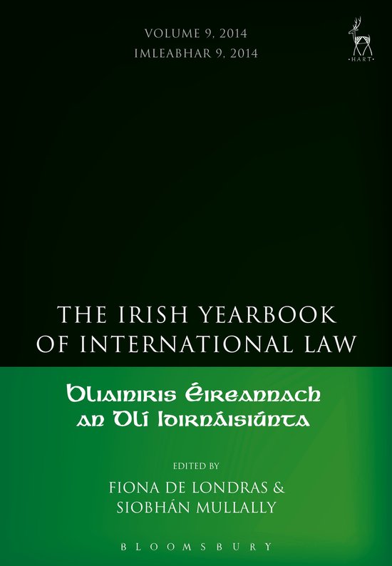 Irish Yearbook of International Law - cover