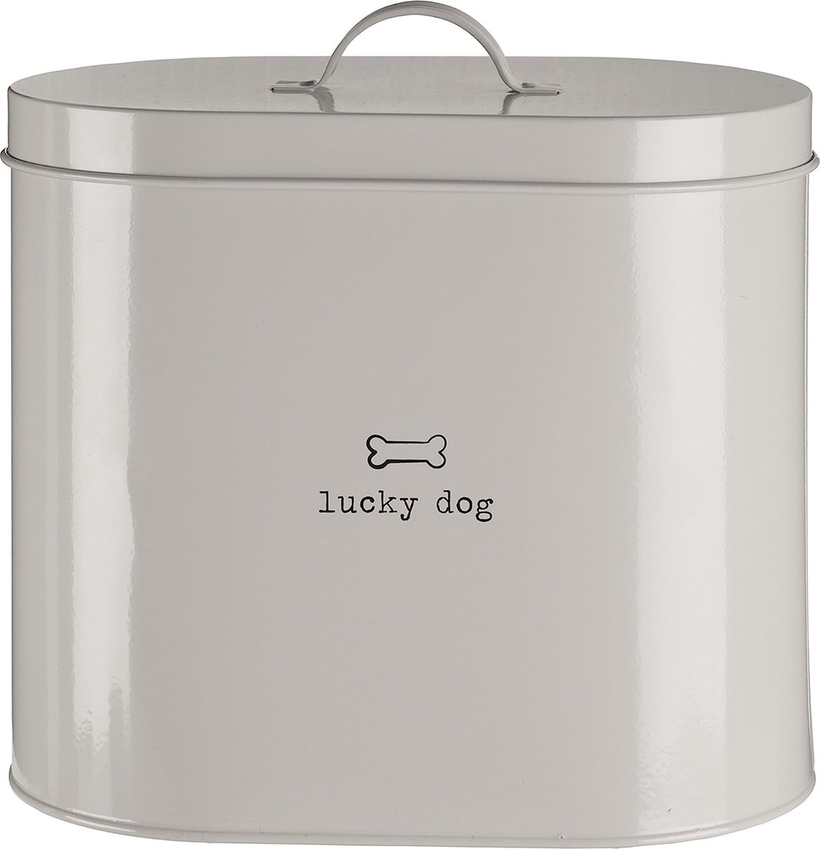 Premier Housewares Adore Pets Lucky Hondenvoerbak met lepel, 6,5 L - Naturel