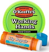 O'keeffe's Working Hands 2-in-1 Handcrème en Lip Repair Balsem - Voor extreem droge handen en lippen