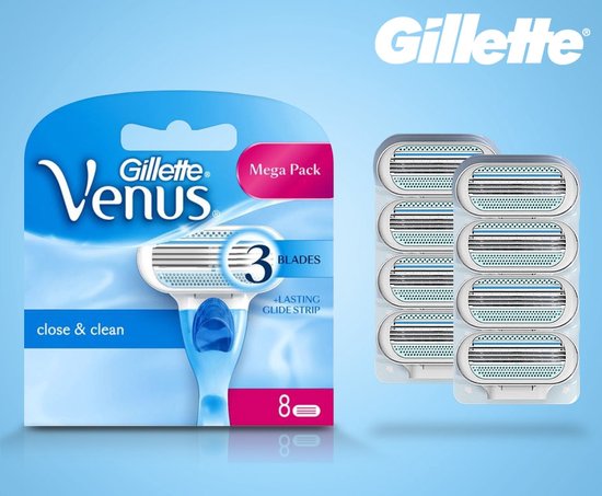Gillette Venus Smooth Scheermesjes Voor Vrouwen - 8 Navulmesjes