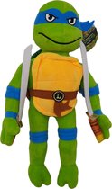 Teenage Mutant Ninja Turtles - Leonardo - Pluche Knuffel - Nickelodeon - 32 cm