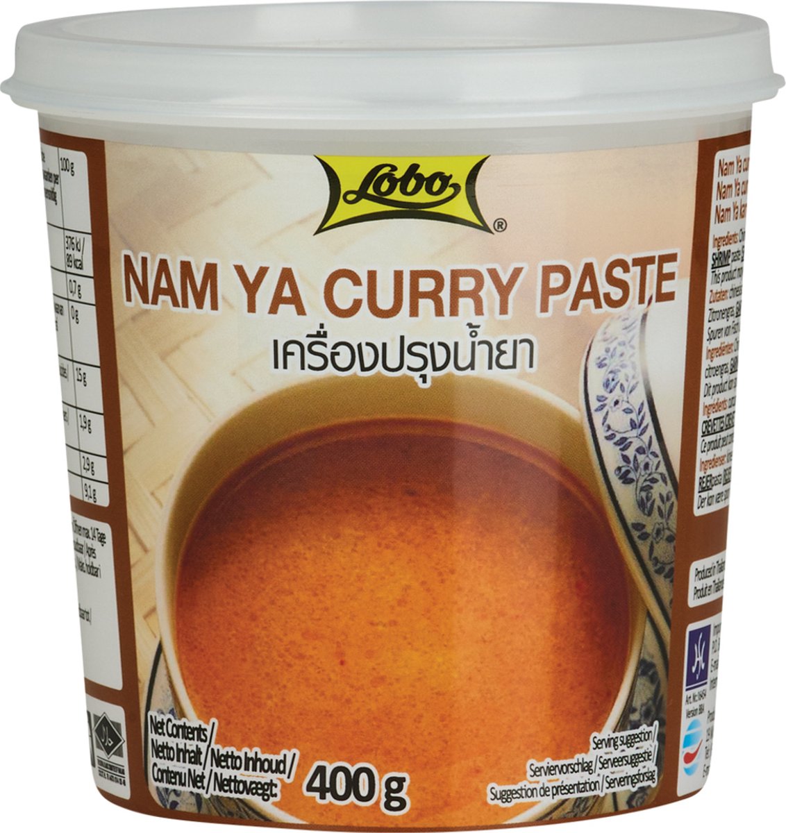 Lobo Thaise Stijl Nam Ya Pasta 12 x 400 g