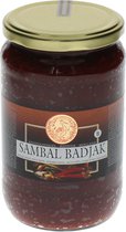 Koningsvogel - Sambal Badjak - 750 grammes - disponible par 2 x pots