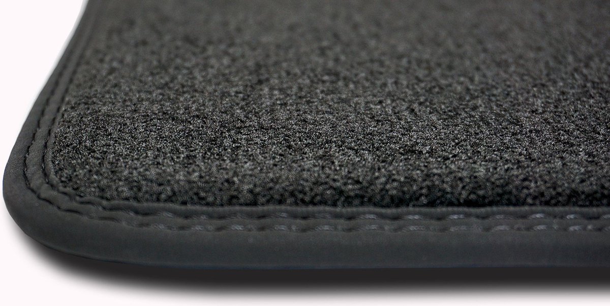 Tapis de voiture - Sur Mesure pour CLIO 4 (2012 - 2019) - 4 pièces - Tapis  de sol antidérapant pour automobile - Moquette Sport