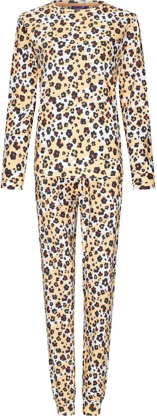 Rebelle - Dames Pyjama set Jayda - Animal - Katoen - Maat 36