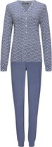 Pastunette Deluxe - Pyjama set Suzy - Blauw - Katoen / Modal - Maat 50