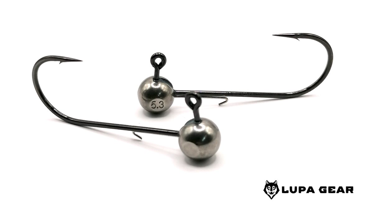 Lupa Gear Tungsten Ball Jigheads | 7g 2/0