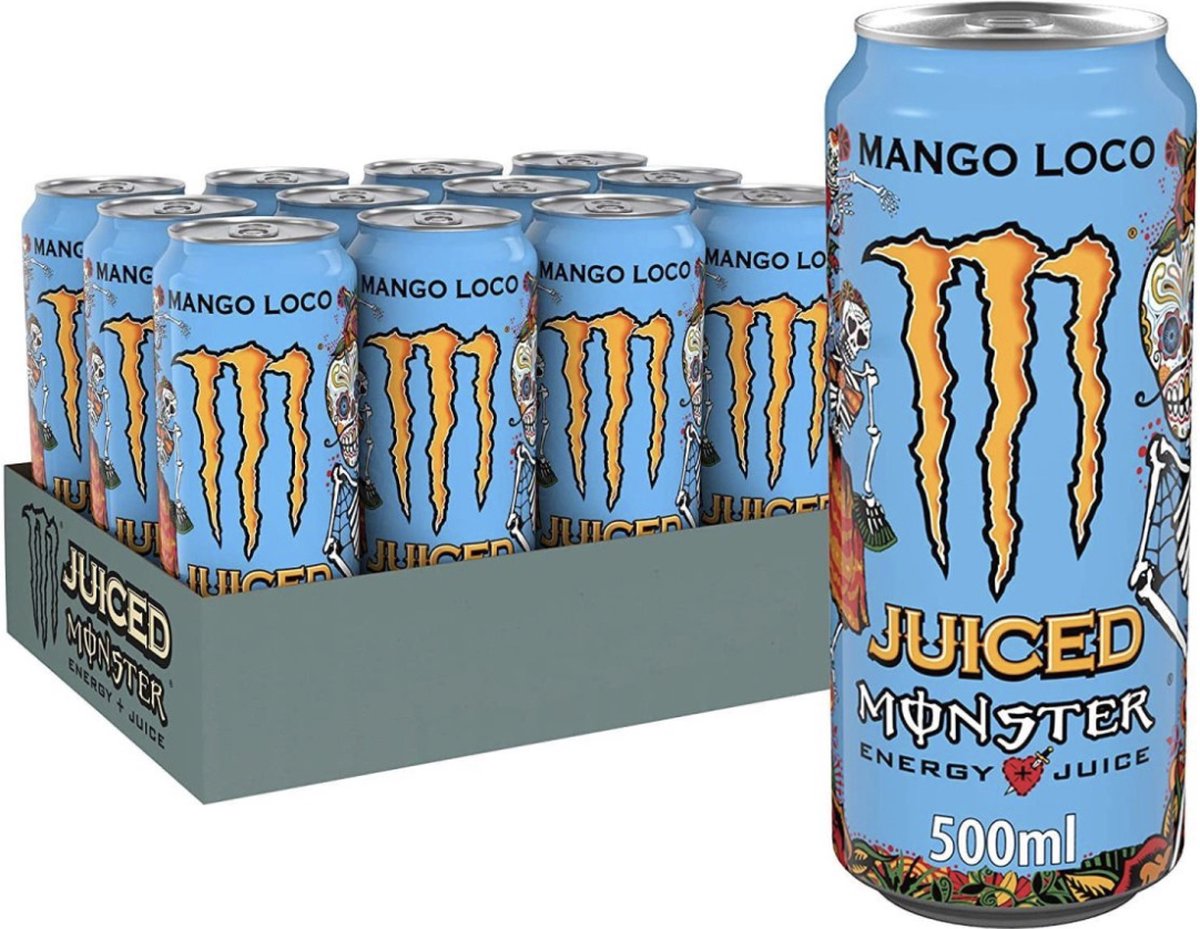 Goedkoopste Monster Mango Loco 12x 500ml