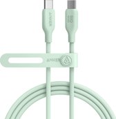 Anker 543 - Câble USB C vers USB C (100 W, 180 cm, Vert) - Câble de charge organique USB 2.0 pour MacBook Pro 2020 - iPad Pro 2020, iPad Air 4, Samsung Galaxy S21 et plus (Couleur)