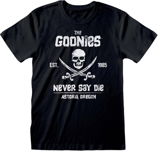 Goonies shirt – Never Say Die maat XL
