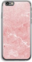 Case Company® - Hoesje geschikt voor iPhone 6 PLUS / 6S PLUS hoesje - Roze marmer - Soft Cover Telefoonhoesje - Bescherming aan alle Kanten en Schermrand