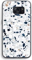 Case Company® - Hoesje geschikt voor Samsung Galaxy S7 hoesje - Terrazzo N°1 - Soft Cover Telefoonhoesje - Bescherming aan alle Kanten en Schermrand