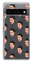 Case Company® - Hoesje geschikt voor Google Pixel 6 Pro hoesje - Ugly Cry Call - Soft Cover Telefoonhoesje - Bescherming aan alle Kanten en Schermrand