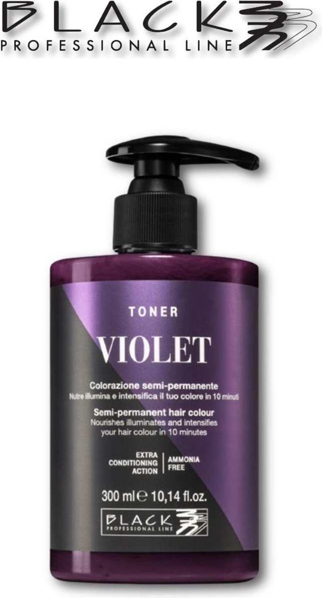 Black Toner intensificatore di colore ( Viola ) 250 ml