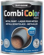 Rust-Oleum CombiColor Aqua Metaallak Hoogglans RAL7001