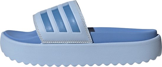 adidas Sportswear adilette Platform Badslippers - Unisex - Blauw- 39