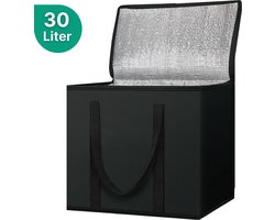 Koeltas - 30 Liter - Stevig Polyester Materiaal - Geïsoleerde Koeltas - Lunchtas - Picknicktas - Koeltas Lunch - Koeltassen - Koelzak