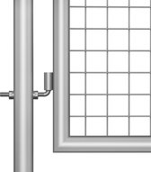 vidaXL-Poort-105x250-cm-gegalvaniseerd-staal-zilverkleurig