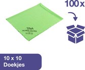 ABENA Ultrafijne Glas- en Schermdoekjes - Gemaakt van Microvezel voor Extra Gevoelige Oppervlaktes - Streeploos Resultaat - Geschikt  - Wasbaar - Voordeelverpakking 100 Stuks
