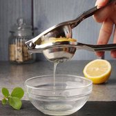 Bol.com *** RVS Citroen -/Limoenpers - Citrusknijper - Handcitruspers - Fruitpers - van Heble® *** aanbieding