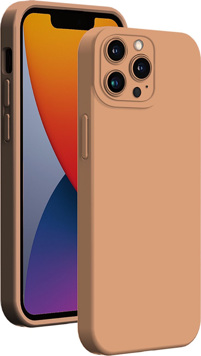 Bigben Connected, Hoesje voor iPhone 14 Pro van volledig beschermd siliconen, Roze