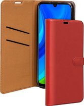 Folio Wallet Huawei P Smart 2021 Rouge avec languette de fermeture Bigben