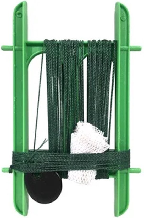 Gebro Lijn Canne à crabe / canne à pêche pour crabes - vert - 13 m