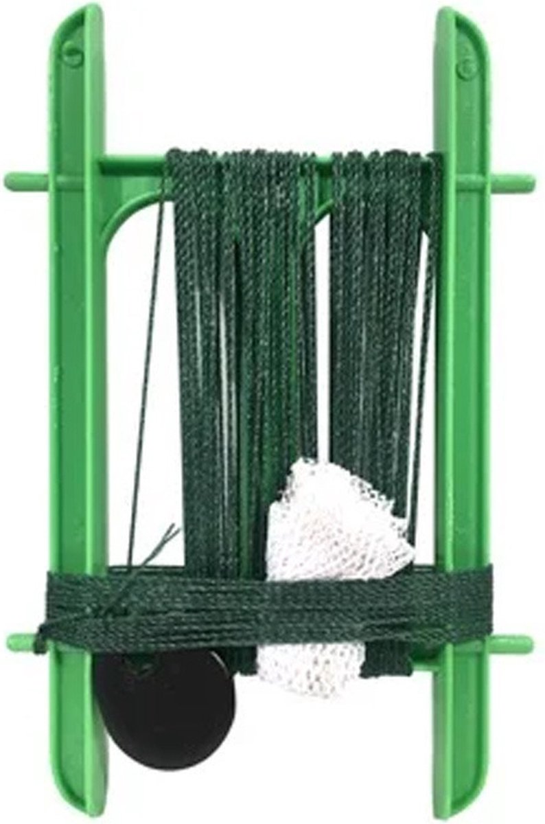 Gebro Lijn Krabhengel / vishengel voor krabbetjes - groen - 13 m