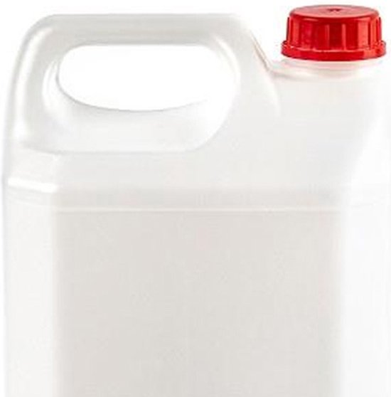 PlasticForte jerrycan voor water/vloeistoffen - 3x - kunststof - 13 x 18 x 29 cm - 5 liter van PlasticForte — afbeelding 2