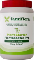 Famiflora wateroplosbare meststof 'Plant Starter' NPK 10-52-10 - Meststof met hoog fosforgehalte - 'Plant Booster Pro' - 500gr