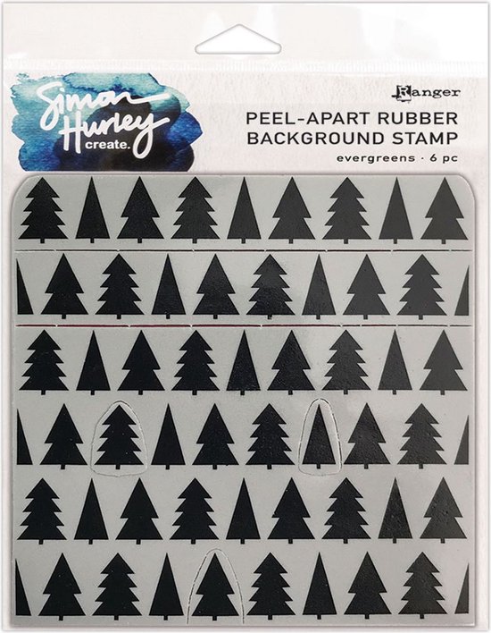 Plaquettes Encreurs Simon Hurley – Ranger Create – 7,6 X 8,9 Cm – Palette Couleurs Pour Stamping, Fond