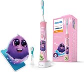 Bol.com Philips Sonicare For Kids HX6352/42 - Elektrische tandenborstel - roze aanbieding