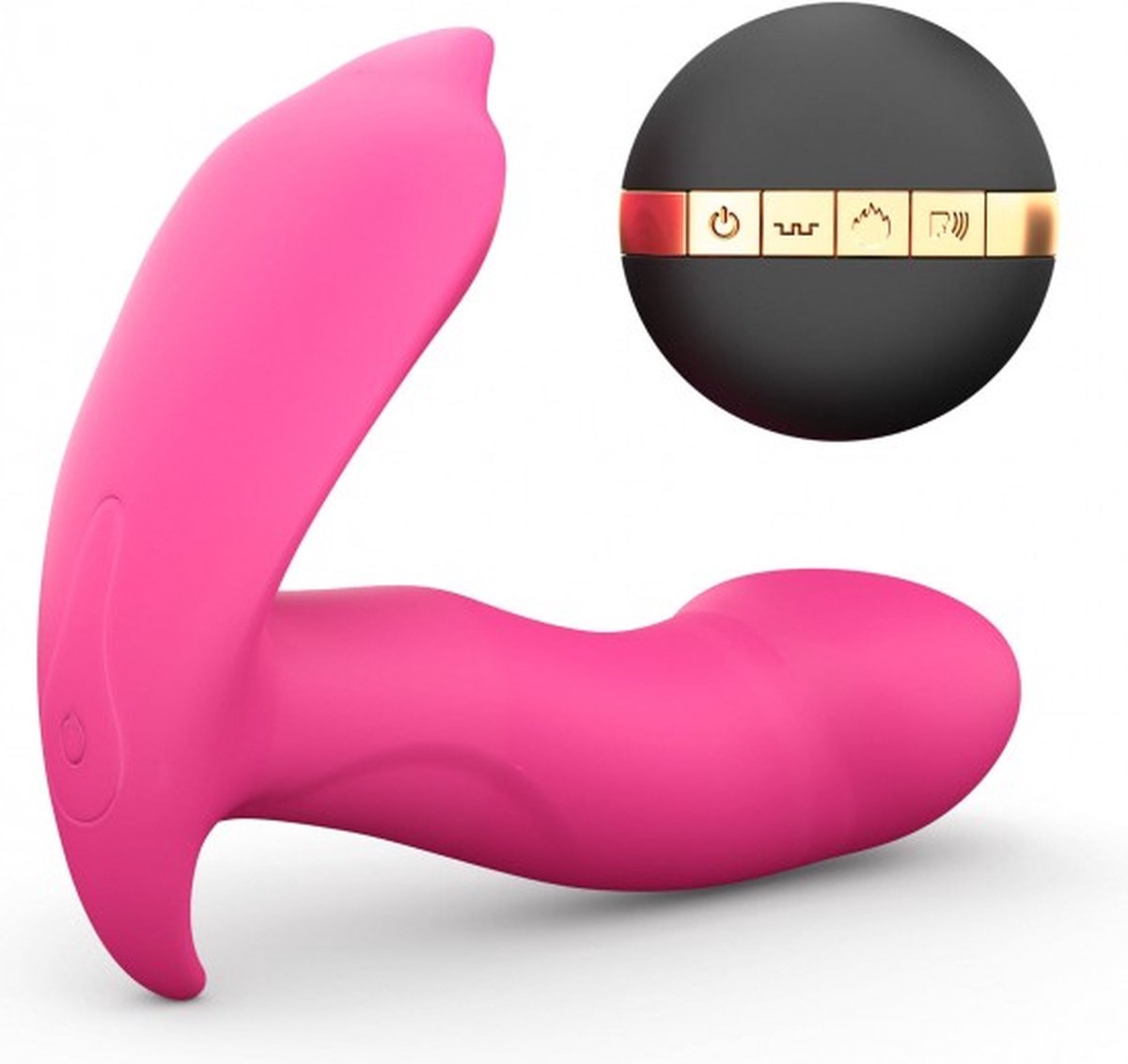 Goedkoopste Dorcel G-spot stimulator, verwarmend en met voice control - roze
