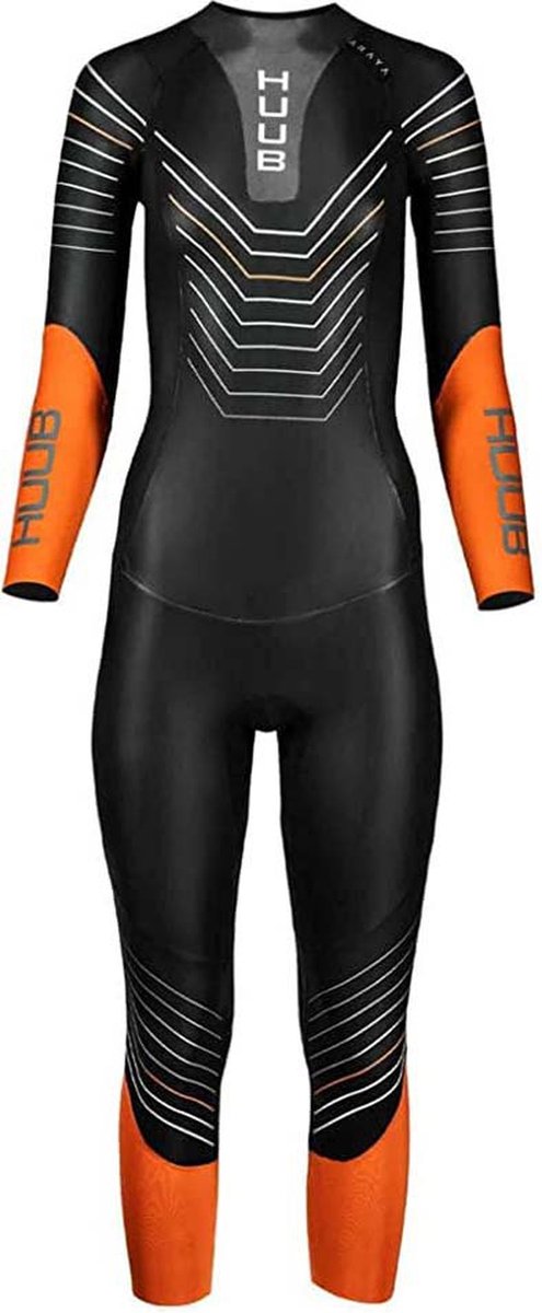 2025 Huub Dames Araya Wetsuit - Black / Orange