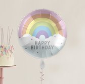 'Happy Birthday' Regenboog - 45 Centimeter