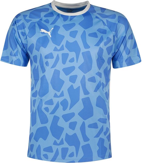 T-shirt à manches courtes Puma Teamliga Graphic Blauw S Homme