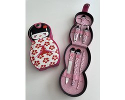 Takusan - Kokeshi Manicure set - Japanse stijl - nagelverzorging - japans meisje - geisha - cadeau