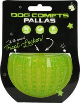 Dog Comets Pallas Treat Locker - Hondenspeelgoed - Intelligentie speelgoed - TPR-Rubber - Groen - Ø7 cm