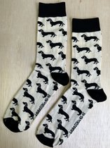 SOKn. Trendy sokken *TEKKEL* maat 40-46 (ook leuk om kado te geven !)