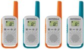 Radio bidirectionnelle Motorola TALKABOUT T42 16 canaux Blue Orange White