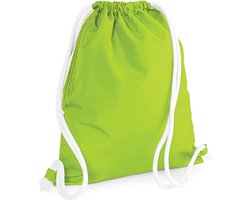 Icon Gymsac Sporttas BagBase - 11 Liter Black/Lime