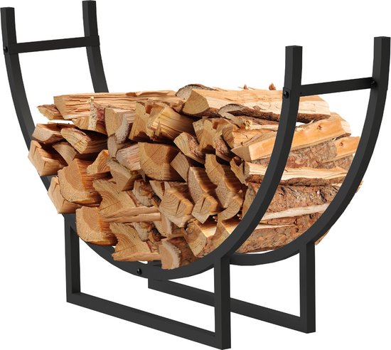 Rangement pour bois de chauffage - Support à bois Design - 55x92x21cm. | bol