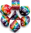 Afbeelding van het spelletje Regenboog - Gelaagde dobbelstenen