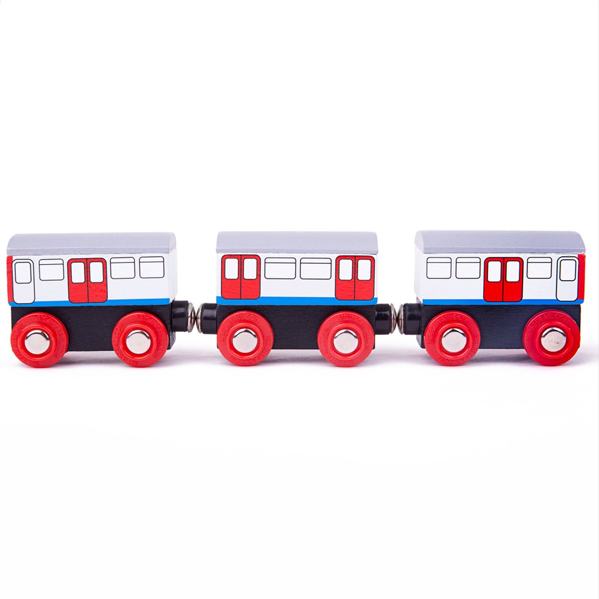 Houten metro wagons