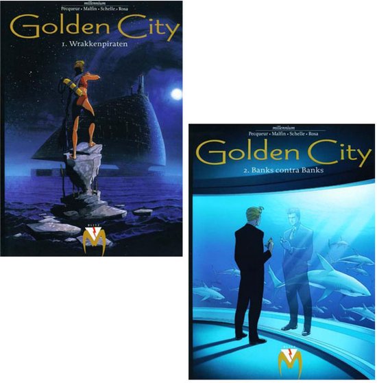 Strippakket Golden City (2 Stripboeken)