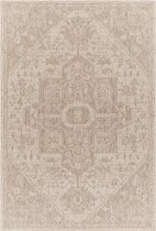 SURYA Buitenkleed - Balkon, Terras, Keuken - Jute Look Tapijt LINDA - Beige/Ivoor - 160x213 cm