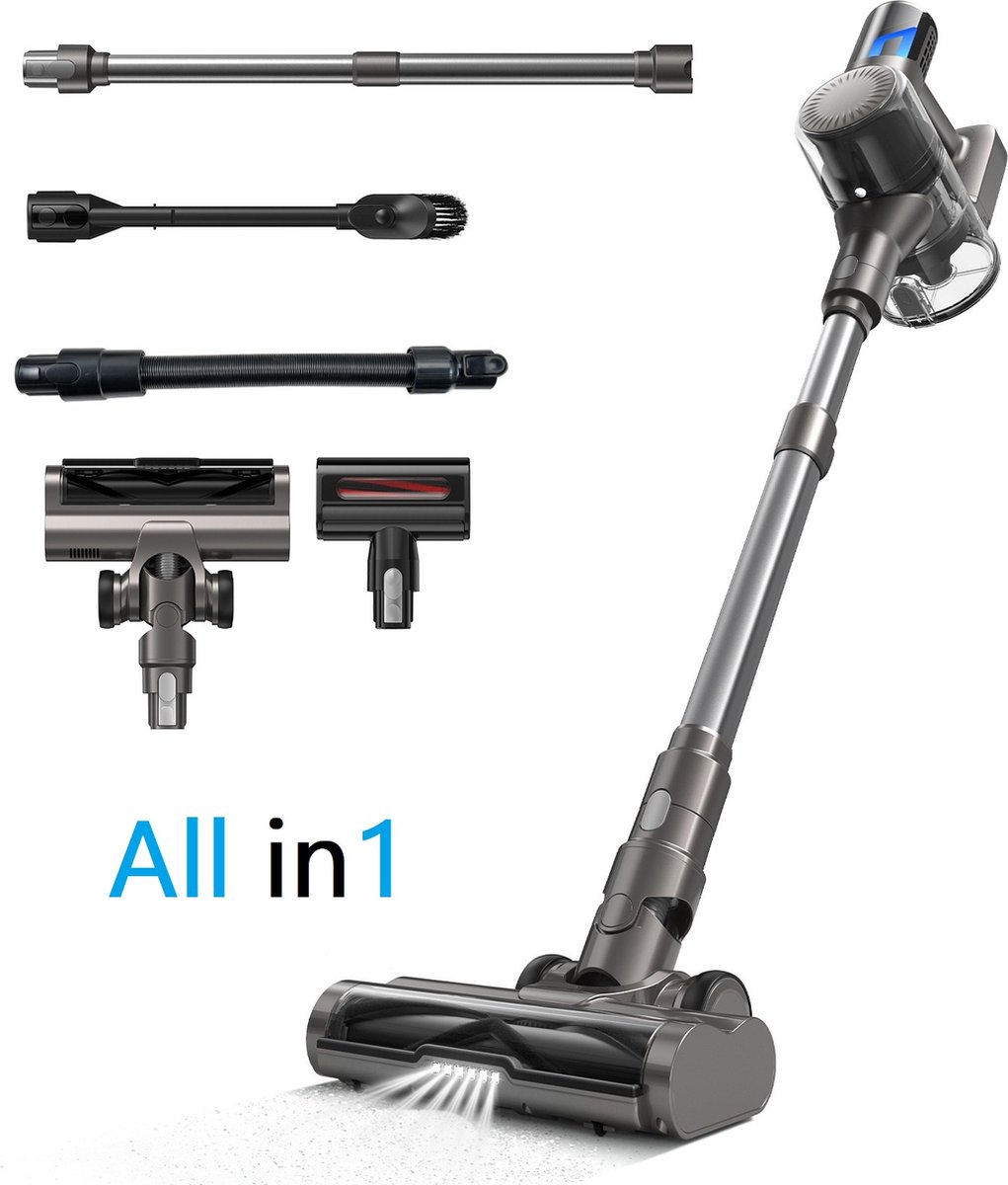 Steelstofzuiger TD1-C Draadloze Stofzuiger met Anti-Klit - afbeelding 2