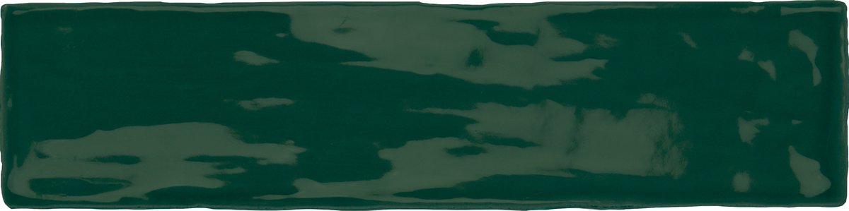 Wandtegel Madrid Green 7,5x30 cm - Glanzende afwerking - Noha Tegels